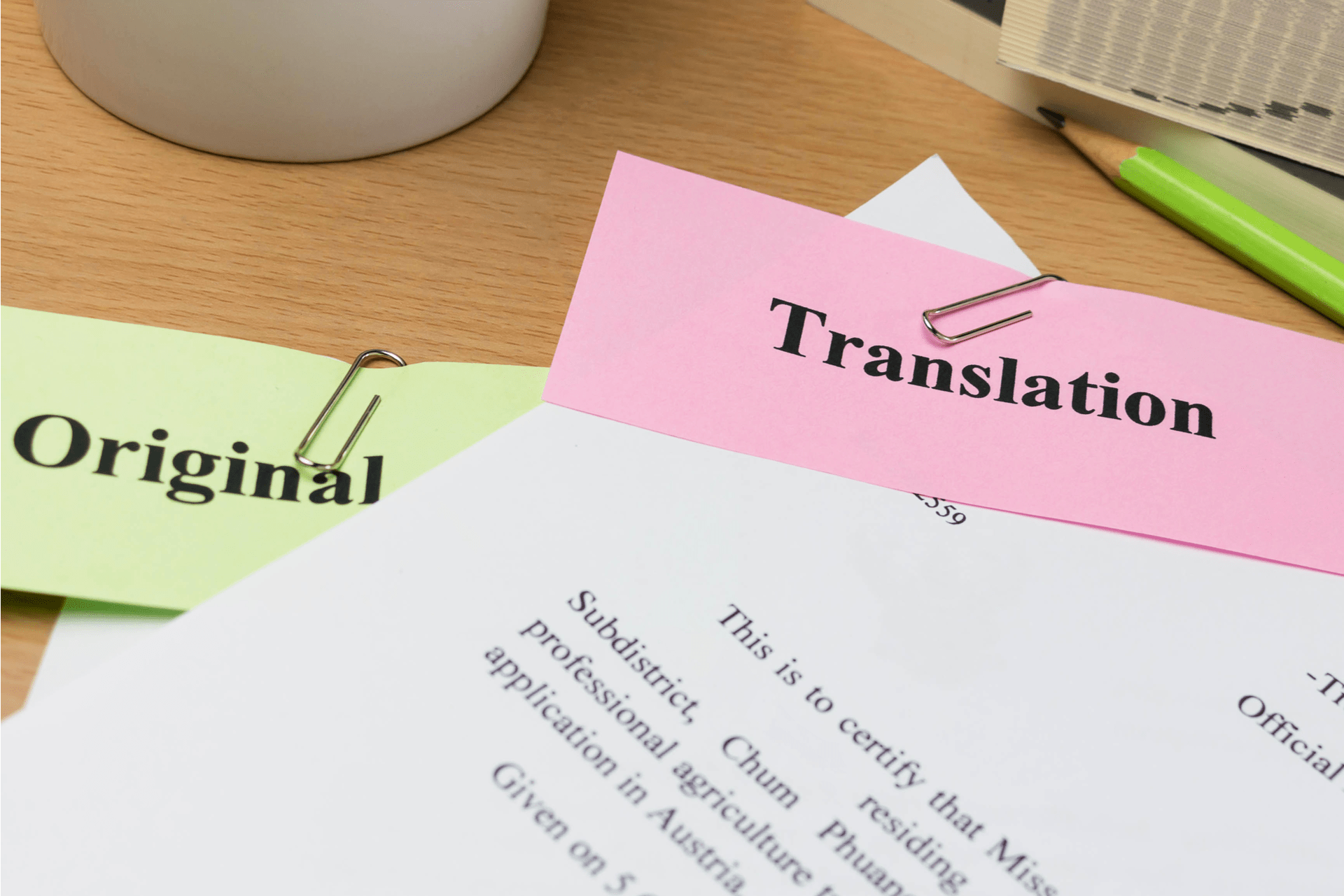 Prepare Your Document Before Certified Translation