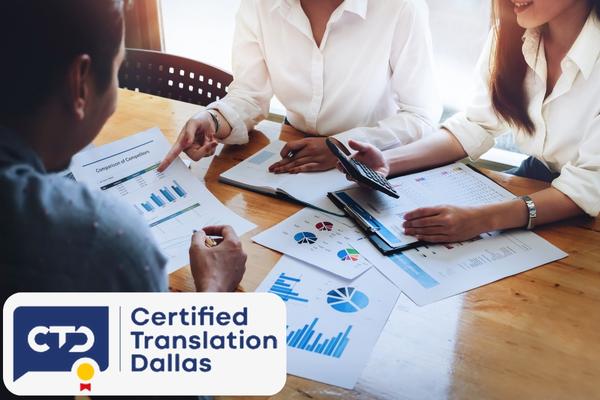 Finance Translation Services Dallas TX